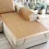 Sofa đệm mùa hè băng lụa chống trượt ghế mây đệm pad phòng khách mát mẻ tùy chỉnh thiết lập bìa sofa gỗ mat mùa hè - Ghế đệm / đệm Sofa