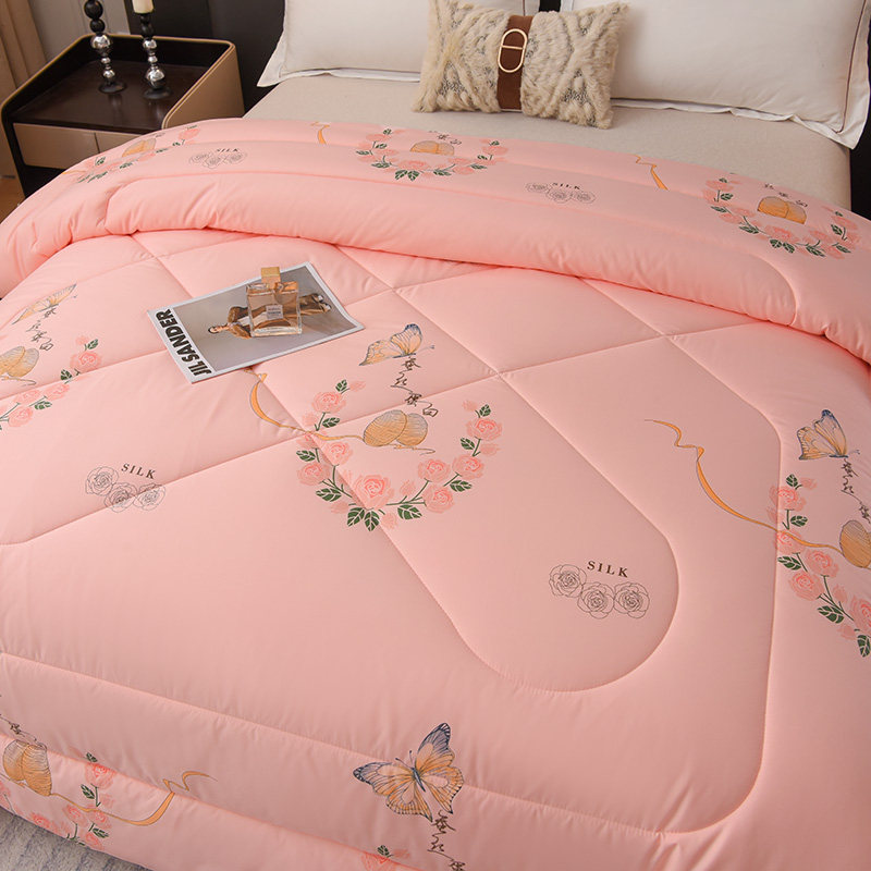 加厚蚕丝蛋白被子冬被保暖丝棉被芯双人春秋冬天太空被褥冬季冬款,淘宝优惠券,粉丝福利购,淘宝优惠卷