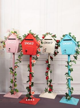 铁艺摆放收信欧式DIY颜色多选