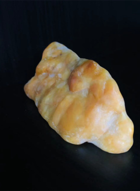 翡翠原石随形手工创意装饰品工艺品天然玉石中式家居禅意摆件孤品