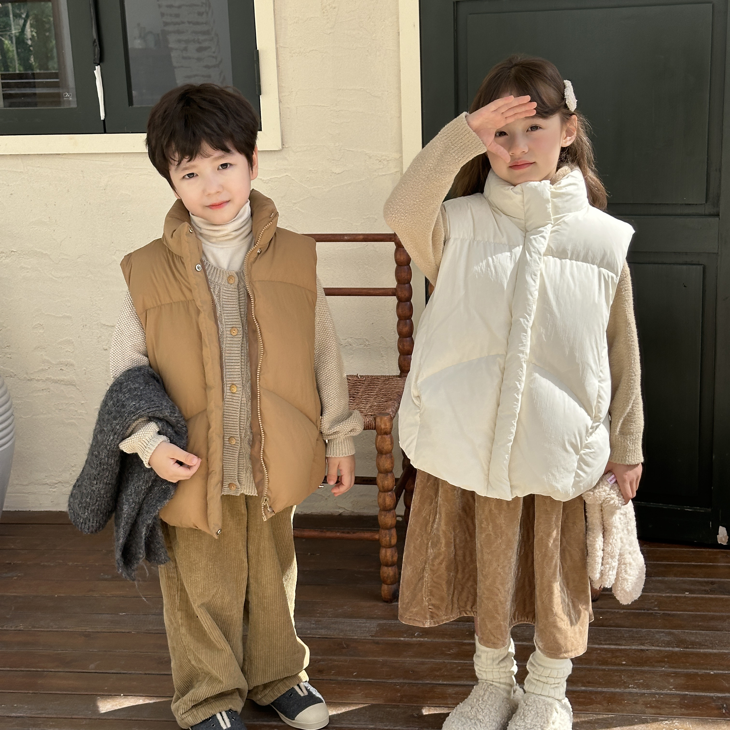 丸丸妈2025秋冬款新款儿童羽绒服马甲男女童外穿韩版坎肩百搭加厚,淘宝优惠券,粉丝福利购,淘宝优惠卷