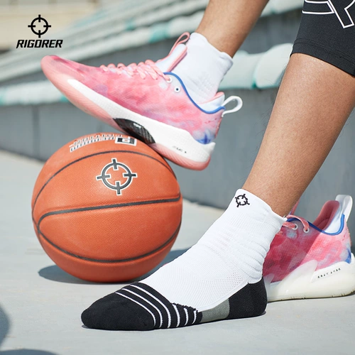 Баскетбольные нескользящие носки для тренировок, средней длины, для бега