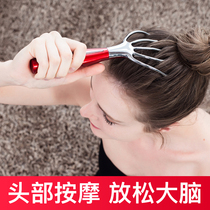Head Massager Scalp Massage Comb comb Eight-claw Yikang Goldfinger Five Fingers Meridian Comb Dredge Grab Massage Instrument