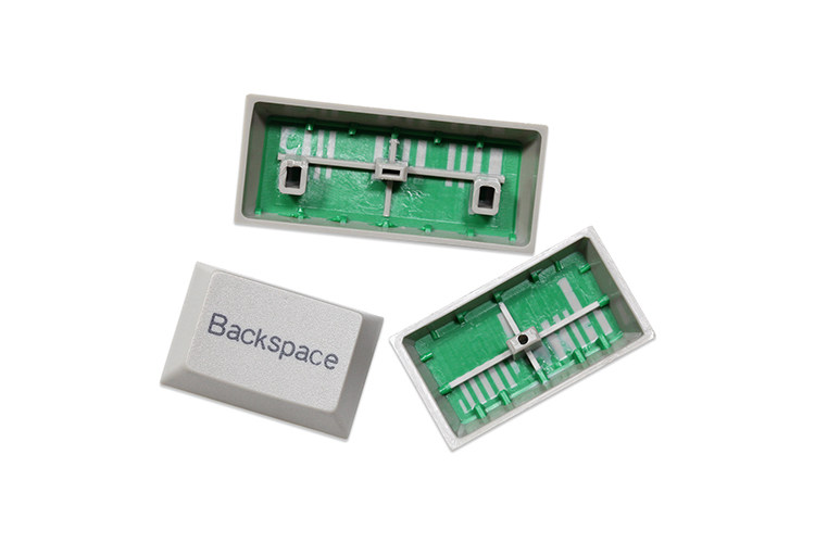 太豪ALPS复古灰白键帽采用ABS二色工艺只适配ALPS客制化键盘 - 图3