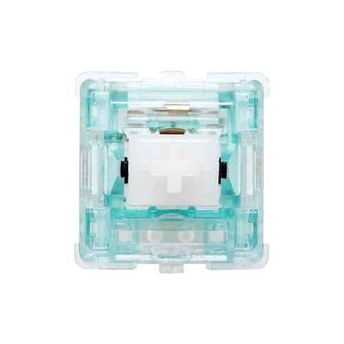 Durock T1静音轴段落轴手感POM轴心PC尼龙外壳5脚厂润镀金弹簧67g - 图0
