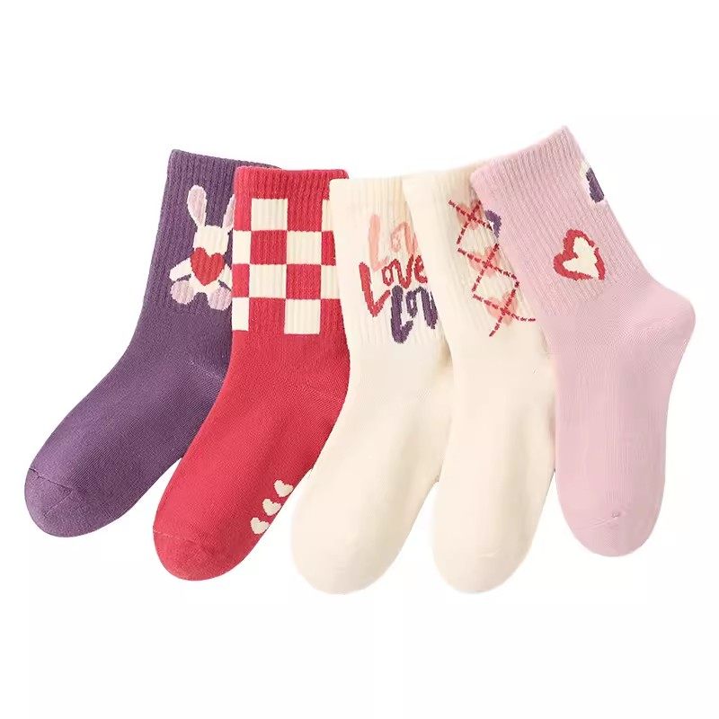 六指鼠长筒袜秋冬儿童纯棉袜子加厚女童宝宝春秋款中筒袜女孩秋季,淘宝优惠券,粉丝福利购,淘宝优惠卷