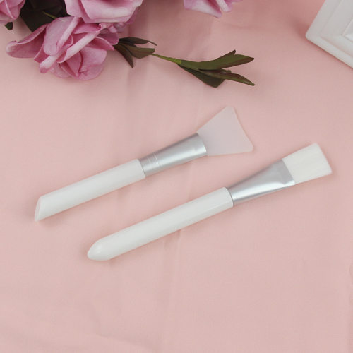硅胶面膜碗5件套白色软毛面膜刷搅拌调膜棒计量勺DIY美容用品工具 - 图1