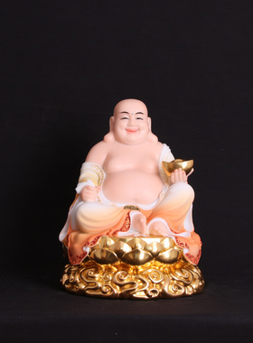 厂家直销汉白玉全堂佛佛堂摆件