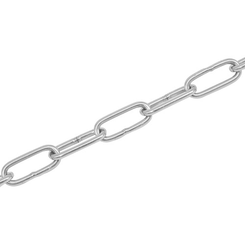 金超304不锈钢链条2 3 4 5 6 8mm粗不锈钢链宠物狗晾衣护栏秋链子 - 图1