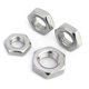 Thin nuts fine teeth thin nut gold over 304 stainless steel