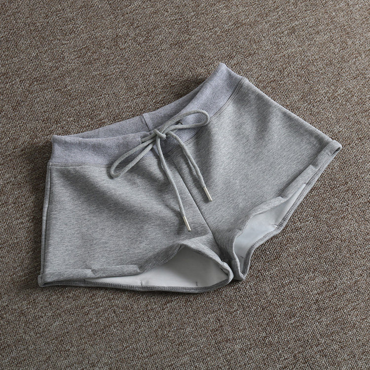 超显大长腿 美式辣妹复古抽绳性感低腰卷边运动宽松短裤女热裤,淘宝优惠券,粉丝福利购,淘宝优惠卷