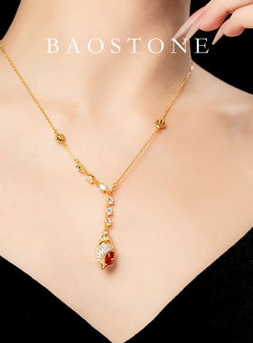 S925银海螺之歌项链女轻奢小众