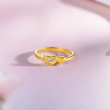 Золотое кольцо, подарок на день рождения