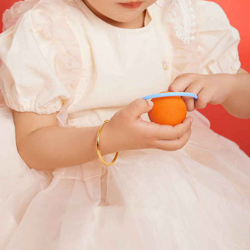 周六福黄金手镯足金儿童平安镯子计价活口宝宝新生婴儿新年礼物,淘宝优惠券,粉丝福利购,淘宝优惠卷