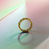 Men's football ring, finger ring, Saturday blessing