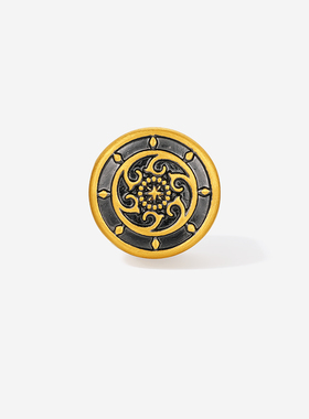 周六福金镶玉黑金和谐手串