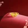 Saturday Fortune Gold 5G Priced Pure Gold Sweet Princess Complex Ring Princess Marriage Guide Series Holiday Gifts