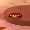 Saturday blessing gold ring pure gold women's ring