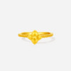 Saturday Fortune 5G solid gold ring gold-priced four-leaf clover female ring ring as a solid gold holiday gift for your girlfriend
