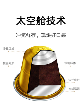 Cafe Royal甄选胶囊咖啡60粒可搭配米家胶囊咖啡机