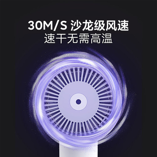 小米米家负离子护发速干吹风机H300家用学生宿舍便携电吹风礼物 - 图0