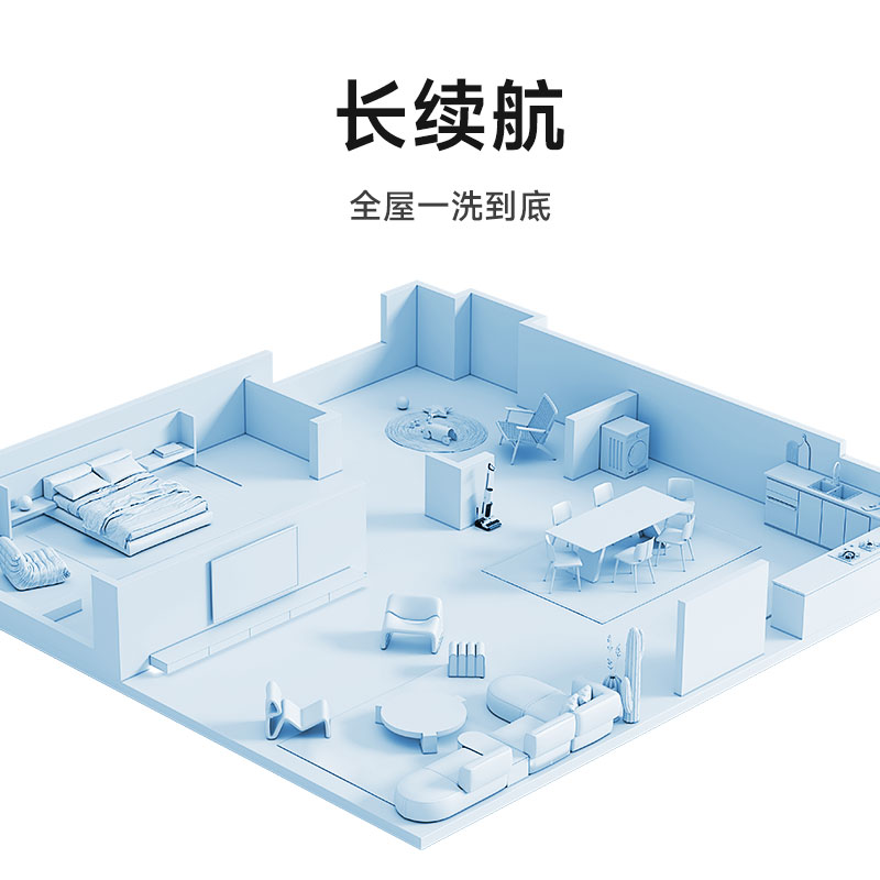 小米米家无线洗地机2lite吸拖洗一体机吸尘家用小米官方旗舰店-图2