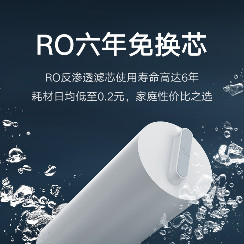 【旗舰】小米官旗米家净水器1600G家用直饮RO反渗透过滤厨下机