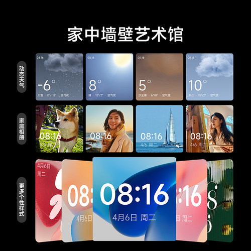 小米智能中控屏 家庭全面屏内置Mesh2.0网关AI大模型小爱控制面板 - 图3