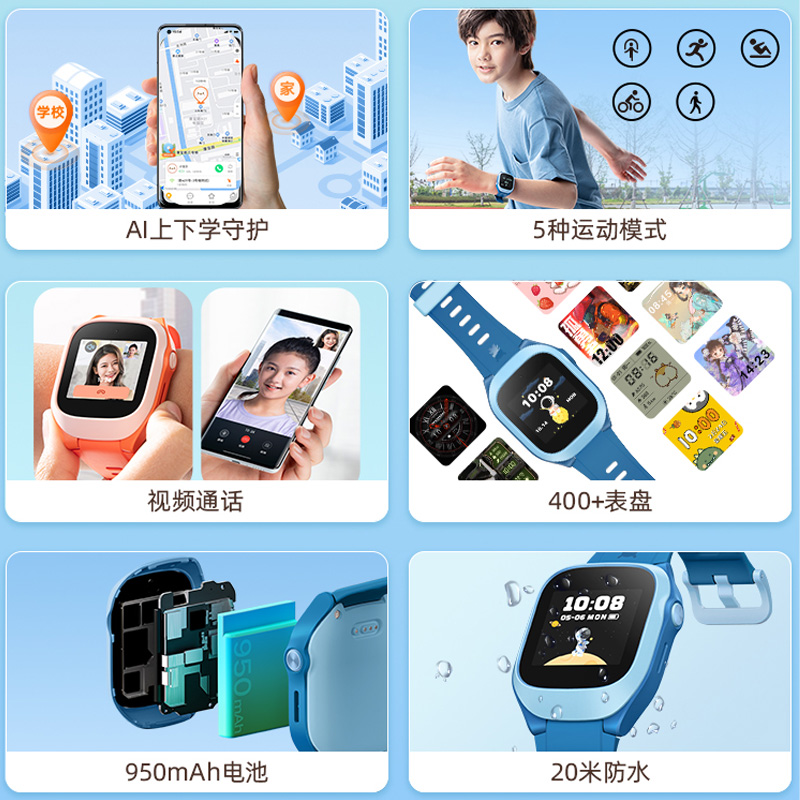 Xiaomi/小米米兔儿童手表C7A 精准定位 4g全网通 高清视频 小爱同学 学生初中生 男女孩智能电话手表官方正品 - 图0