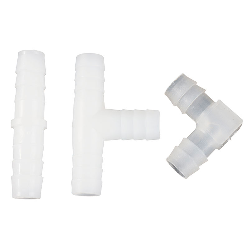 软管接头 L型T型宝塔弯头三通塑料胶管连接管件大全PVC水管配件 - 图3