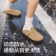 UBZ 防水厚底勃肯鞋女2025新款春秋包头半拖男款博肯增高真皮单鞋