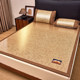 Summer rattan mat, natural pure rattan type A maternal and infant grade bed sheet, foldable summer straw mat 2026 new style