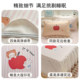 Cartoon Printed Bingdou Bean Bed Skirt Three-piece Mat Set