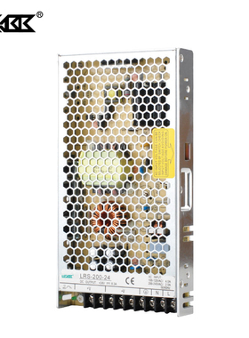 朗本开关电源LRS-200-5V/12V/24V/48V直流NES/S-200W监控LED电源