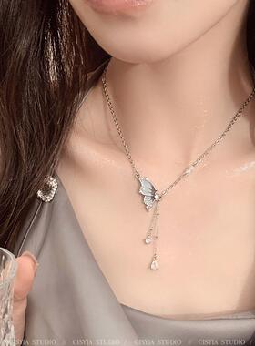 春日花涧~甜酷气质百搭蝴蝶项链