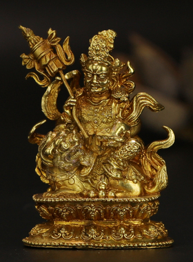 慧宝8cm黄铜小铜像多尊可选纯铜藏传密宗铜雕像居家车载供奉