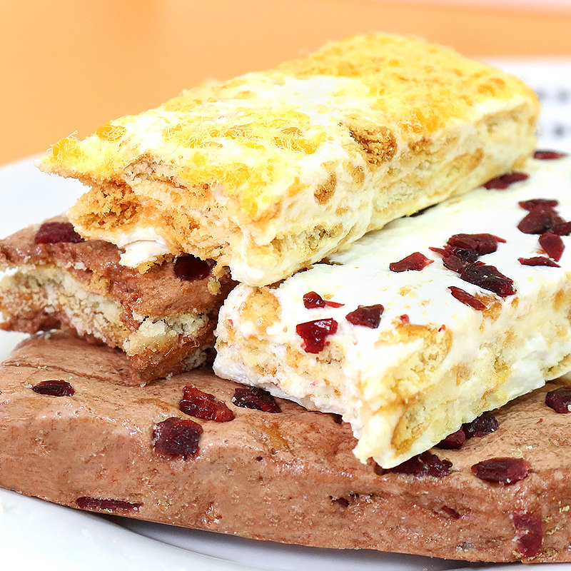 格力奇铂慕雪花酥蔓越莓办公室网红爆款年货小零食休闲小吃食品,淘宝优惠券,粉丝福利购,淘宝优惠卷