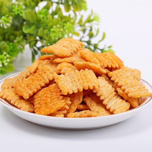 狗牙儿锅巴比萨卷儿时怀旧办公室巨好吃的解馋小零食小吃休闲食品 - 图1