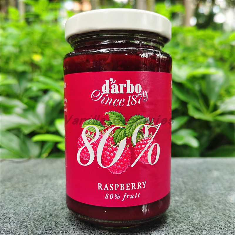 Darbo Fruit Spread德宝果优选杏果蓝莓草莓覆盆子面包涂果酱250g - 图1