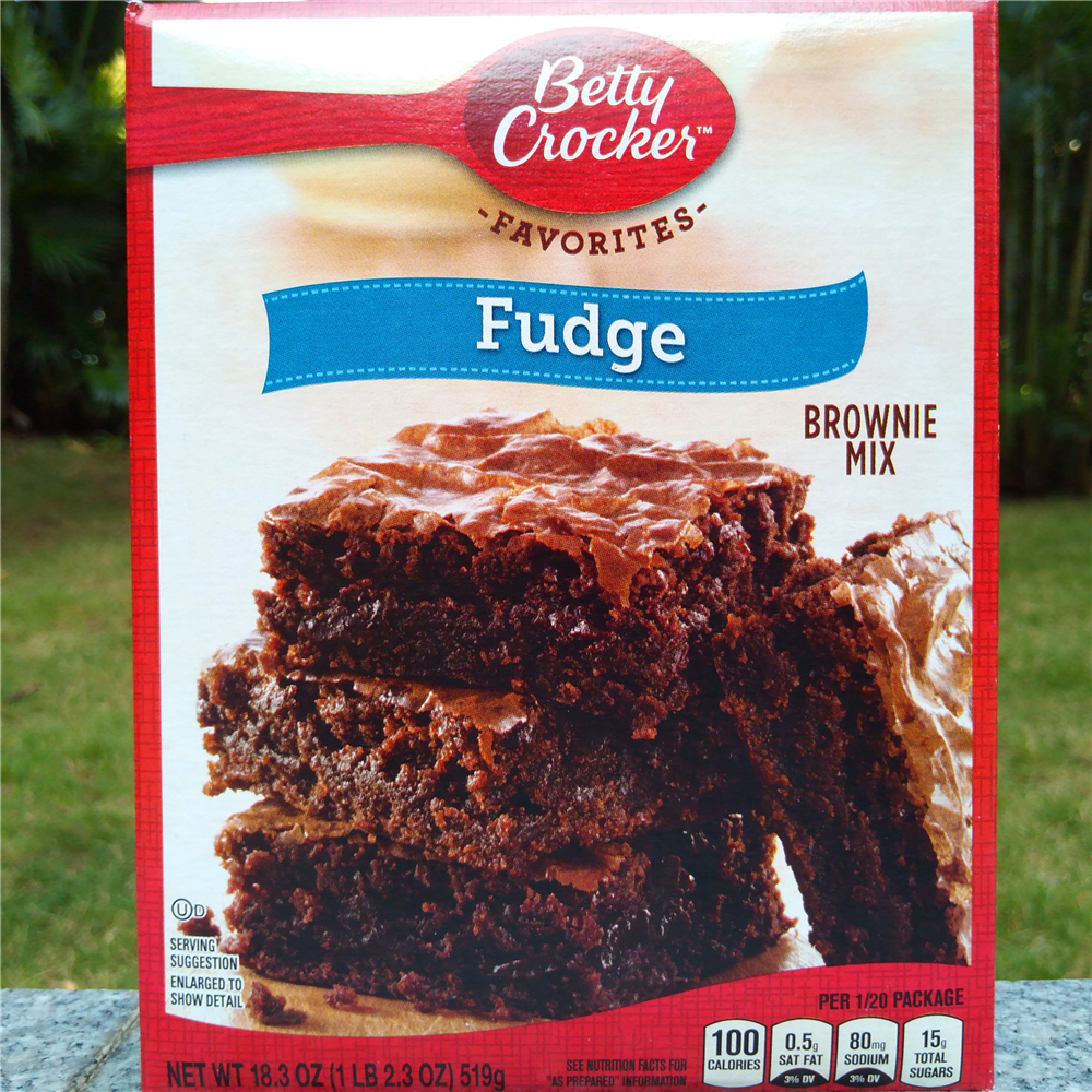 Betty Crocker Brownie Mix美国贝蒂妙厨巧克力布朗尼蛋糕甜品粉-图3