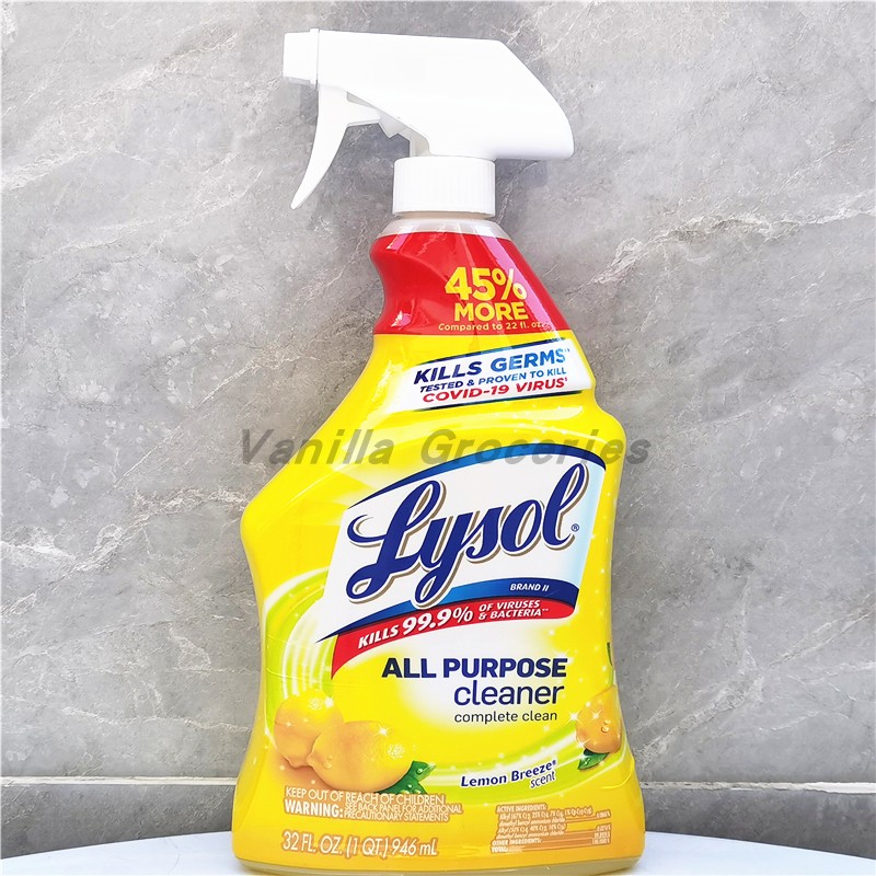 Lysol Multi Purpose Cleaner美国莱苏多功能含漂白除霉菌清洁剂 - 图0