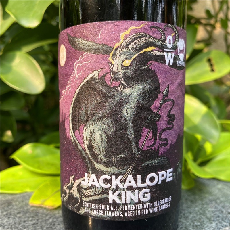 Craft Beer Brewdog King酿酒狗过劳系列之鹿角兔王蓝莓酸啤酒 - 图0