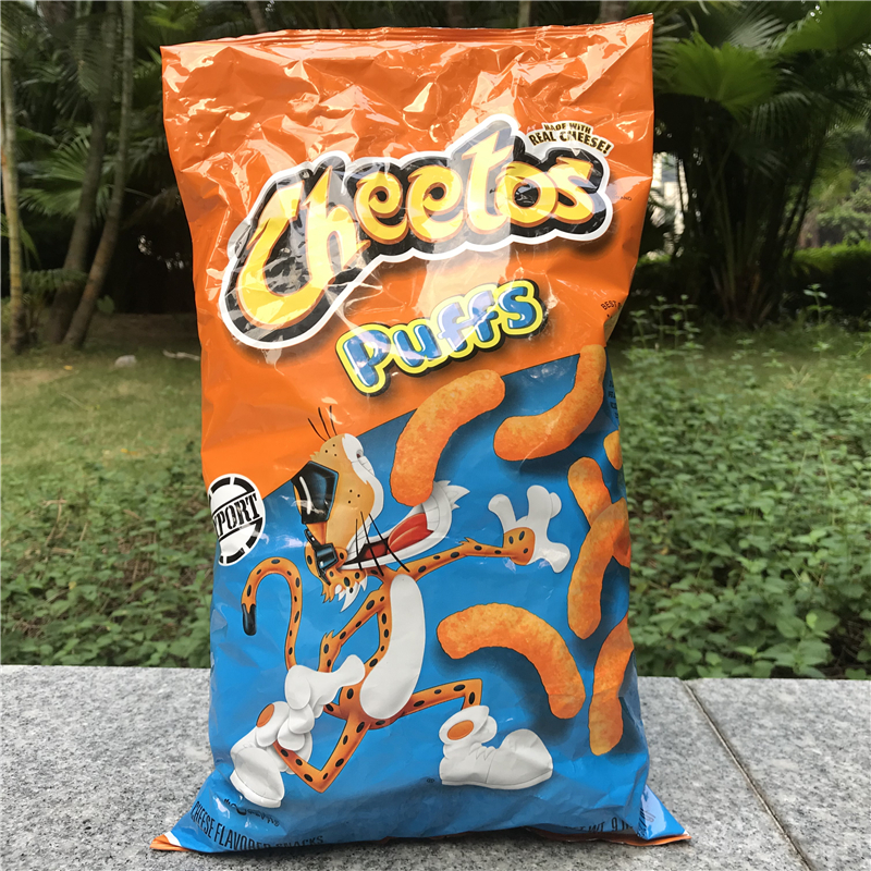 Cheetos Crunchy美国原装乐事热辣奇多 奶酪辣椒 酥脆芝士玉米条 - 图1