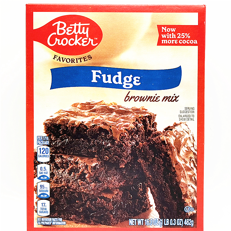 Betty Crocker Brownie Mix美国贝蒂妙厨巧克力布朗尼蛋糕甜品粉 - 图1