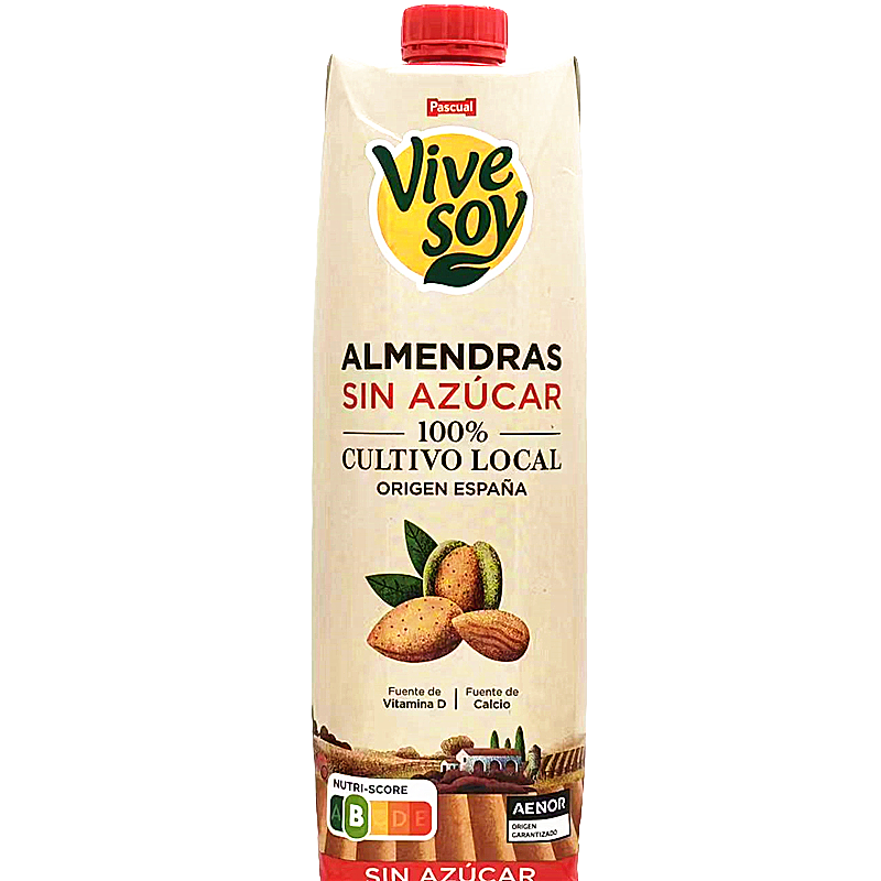 Vive Soy Almond Oat Milk进口帕维麦坚果咖啡大师燕麦扁桃杏仁奶-图1