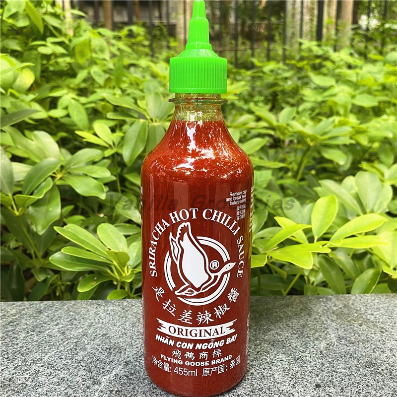 455ml泰国飞鹅是拉差少脂辣椒调味酱Sriracha Hot Chilli Sauce-图1