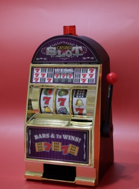 复古水果老虎台式机投币游戏机新款存钱罐成人高级礼物品摆件发声