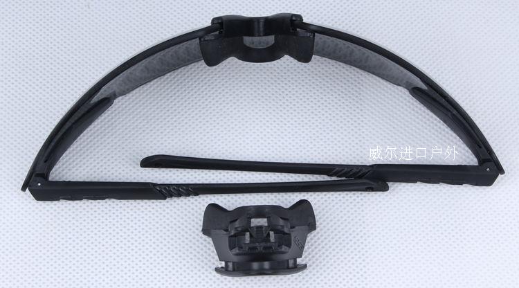 美国进口ESS URX近视镜架高鼻托 亚洲版ICE 十字弓 护目镜专用 - 图2