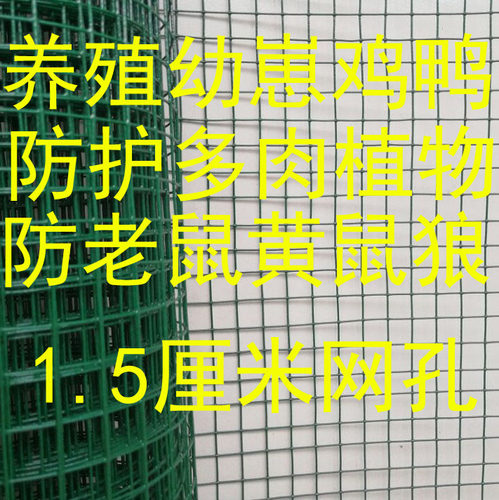小孔铁丝网围栏网防鼠蛇包塑电焊网户外养殖网隔离网防护鸡网栅栏 - 图3