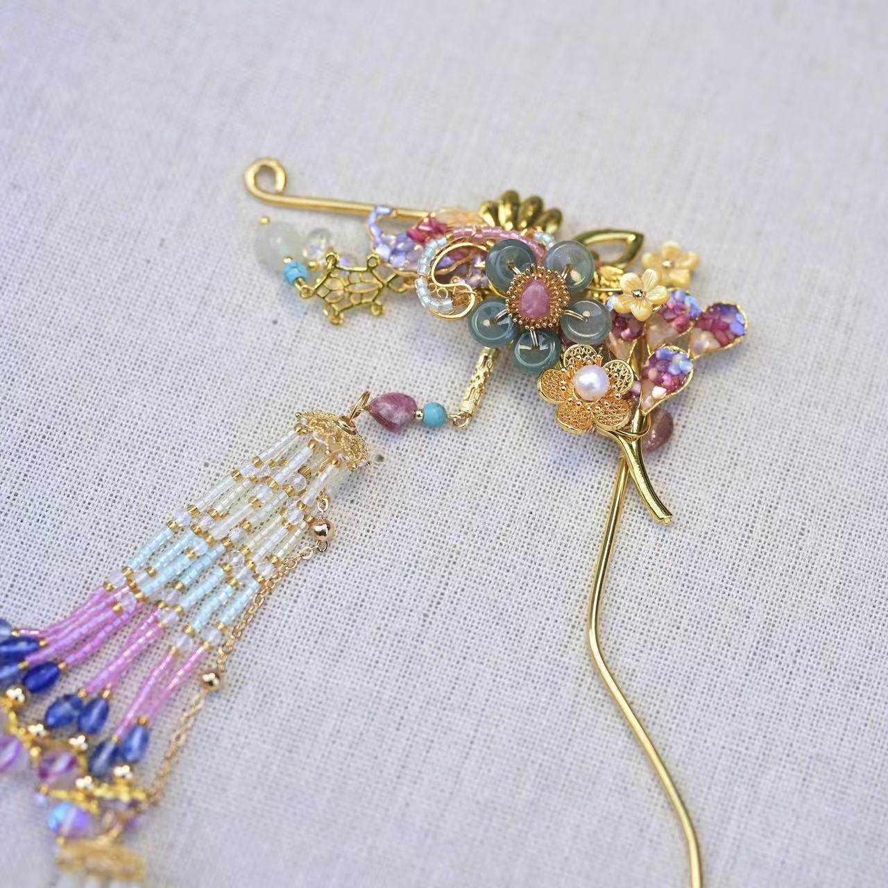 稷氏小筑 芊盈  古风发饰汉服古装配饰头饰,淘宝优惠券,粉丝福利购,淘宝优惠卷